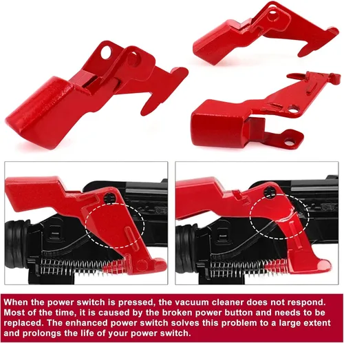 Miniatura 6 de Chuancheng Botón de interruptor de gatillo de metal mejorado de repuesto para Dyson V11 V10 V15 SV12 SV14 Partes de aspiradora, botón de interruptor