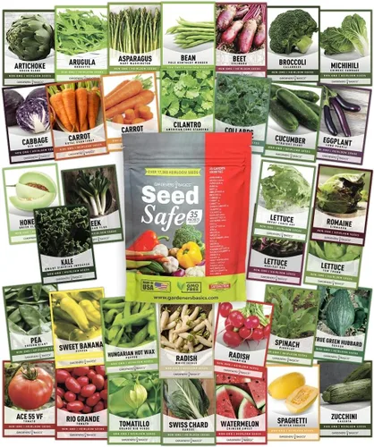 Miniatura 5 de Ultimate Survival Seed Kit – 140 variedades tradicionales sin OMG Más de 73,000 semillas para plantar verduras, hierbas y flores Preparación