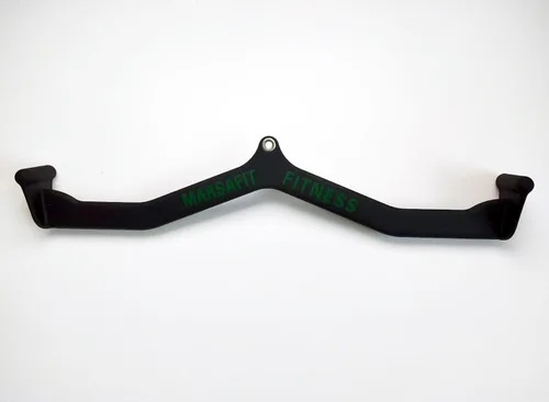 Miniatura 6 de MARSAFIT Gimnasio en casa, fitness, remo, barra en T, polea en V, accesorio para máquina de cable, barra de bíceps Curl Tricep LAT Pulldown Bar Back