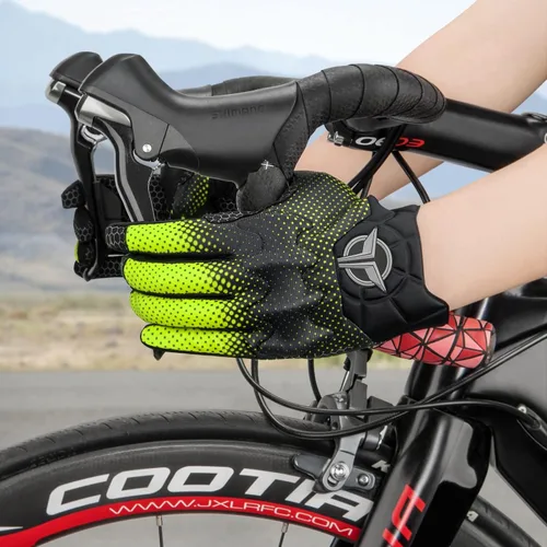 Miniatura 6 de Guantes de ciclismo para hombres y mujeres, guantes de ciclismo con pantalla táctil, guantes de ciclismo para bicicleta de montaña, para fitness