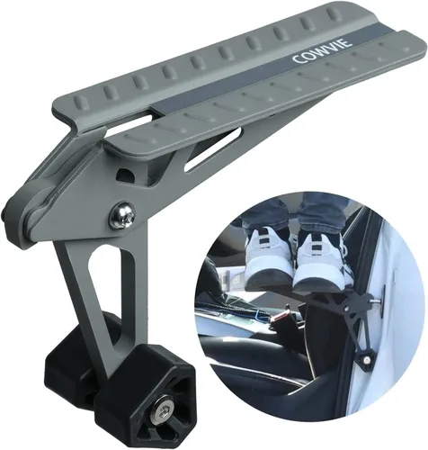 Miniatura 15 de COWVIE Escalón plegable para puerta de auto: Escalón para acceso al techo del vehículo para ambos pies, Escalera para la mayoría de SUV, Camiones