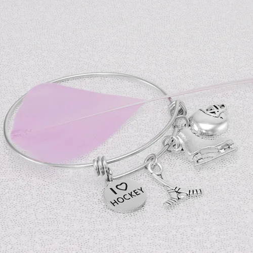 Miniatura 6 de Kivosliviz Regalos de hockey Pulsera Hockey Equipo Hockey Accesorios Regalos para Jugadores