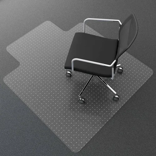 Miniatura 16 de 100pointONE Tapete para silla de oficina para suelos de madera, tapete de oficina fácil de deslizar para sillas rodantes, tapete transparente