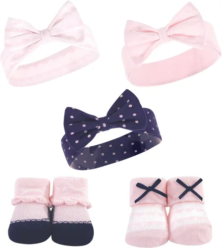 Miniatura 16 de Hudson Baby Conjunto de regalo de diadema y calcetines para niña