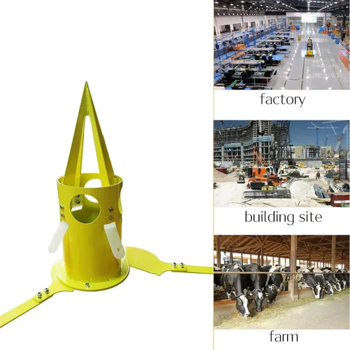 Miniatura 5 de Dispensador de bolsas grandes para almacén granja casa (amarillo)