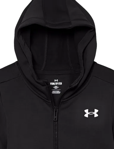 Miniatura 3 de Under Armour Sudadera con capucha de forro polar con cremallera completa para niñas