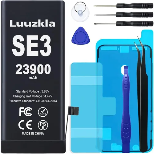 Miniatura 10 de Batería de 23900 mAh compatible con iPhone 11, nueva actualización, repuesto de batería de gran capacidad, compatible con iPhone 11, con kits