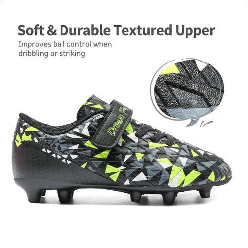 Miniatura 5 de DREAM PAIRS Zapatos de fútbol para niños y niñas, zapatos de fútbol para niños pequeños y grandes