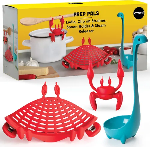 Miniatura 17 de OTOTO El Cazo de Sopa Original Nessie - Divertidos Gadgets de Cocina, Diseño del Lago Ness, Regalos de Cocina para Mamá - Útiles de Cocina Lindos