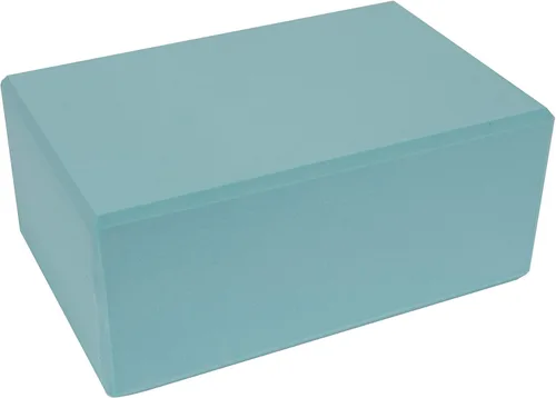 Miniatura 5 de Bloques de yoga, accesorio de entrenamiento de espuma de alta densidad, comodidad óptima, bueno para todos los niveles, verde azulado, paquete de 2