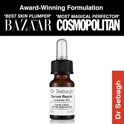 Miniatura 4 de Dr Sebagh Serum Repair 0.17 fl oz Award-Winning, Hyaluronic Acid Facial Hydrator, Anti Aging & Wrinkle, Collagen Boosting, For Women & Men