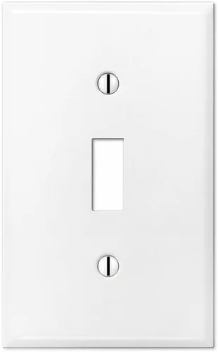 Miniatura 19 de Placa grande para interruptor de 1 banda, cubierta para caja eléctrica no utilizada, placa de pared en blanco de gran tamaño, placa de pared