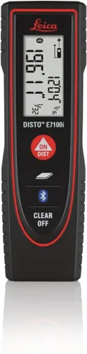Miniatura 3 de Leica DISTO E7100i - Medidor de distancia láser de 200 pies con Bluetooth, negro/rojo