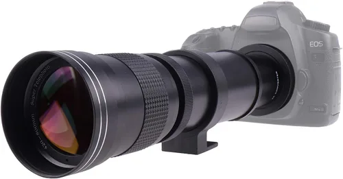 Miniatura 10 de Lente teleobjetivo zoom de 16.535-31.496 in F/8.3-16 con lente teleconvertidor de 2 X y anillo adaptador de montaje T2/T a PK para cámaras K-5 K-7