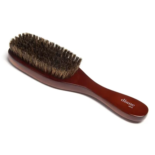 Miniatura 12 de Diane D8114 Cepillo de cerdas de jabalí para hombres, negro, 5-pulgadas.