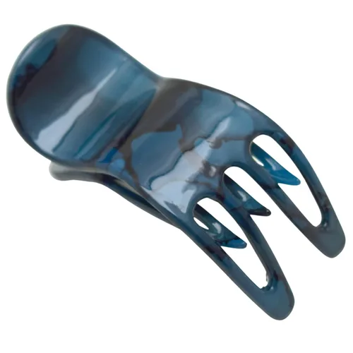 Miniatura 16 de Parcelona French Simply Bear Paw - Juego de 2 pinzas de acetato de celuloide mediano de 3 pulgadas para yoga y yoga (blanco y negro)