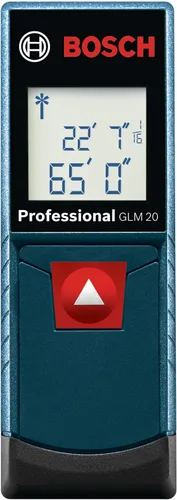 Miniatura 5 de Bosch GLM 20 compacto Medida de láser con visualización retroiluminada, 65