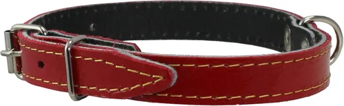 Miniatura 2 de Collar de perro de cuero genuino de 9.5 a 13 pulgadas, tamaño del cuello, 1/2 pulgada de ancho Yorkshire Terrier, cachorros