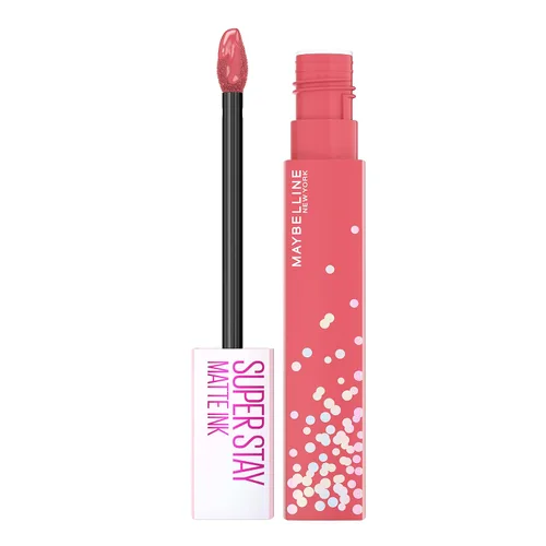 Miniatura 64 de Maybelline Super Stay Matte Ink Barra de Labios Líquida Maquillaje, Color de Alto Impacto de Larga Duración, Hasta 16H de Uso, Amazonian, Marrón 70