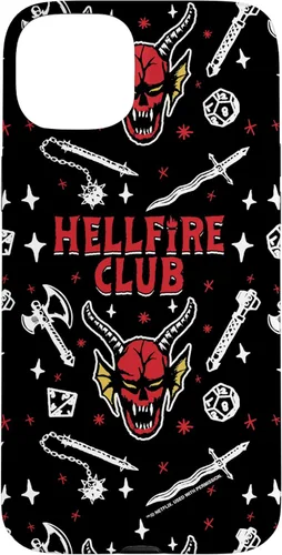 Miniatura 9 de Funda con patrón Hellfire Club de Stranger Things para iPhone 11 Pro Max