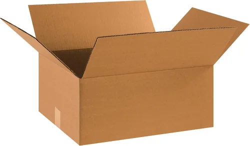 PARTNERS BRAND Cajas de cartón corrugado de 18 x 14 x 8 pulgadas, medianas de 18 pulgadas de largo x 14 pulgadas de ancho x 8 pulgadas de alto,