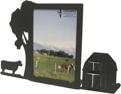 Miniatura 25 de Innovative Fabricators, Inc. American Steel Farm & Ranch - Marco de fotos, tractor de tracción en las cuatro ruedas, paisaje de 5 x 7, fabricado