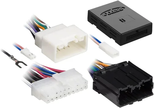 Axxess Arnés de interfaz de amplificador MITO-01 para vehículos Mitsubishi 2006-2008 seleccionados, negro