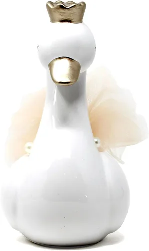 Miniatura 2 de Child to Cherish Hucha de cerámica del cisne, Hana el cisne