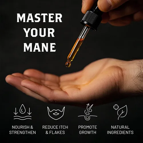 Miniatura 3 de Leven Rose Ranger Grooming Co - Aceite para barba para hombres y suavizante de barba 100% puro y natural para hombres barbudos, bigotes y piel