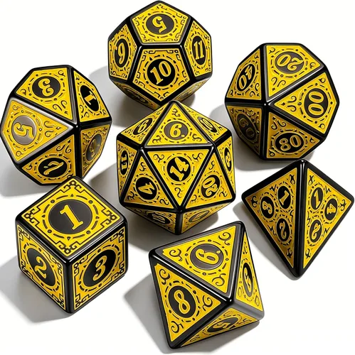 Miniatura 15 de CiaraQ DND Juego de Dados Poliédricos para Dungeons and Dragons RPG MTG Juegos de Mesa de Rol - con 1 Bolsa de Dados (Aguamarina + Brillantina)