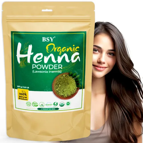 Miniatura 6 de BSY Henna en polvo orgánico 3.53 oz Tinte de cabello Lawsonia Inermis 100% natural Mehndi a base de hierbas sin productos químicos para cabello