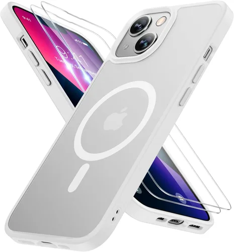Miniatura 29 de Miracase Funda diseñada para iPhone SE 2022/SE 2020/7/8, funda multicolor de silicona a prueba de golpes (rojo)