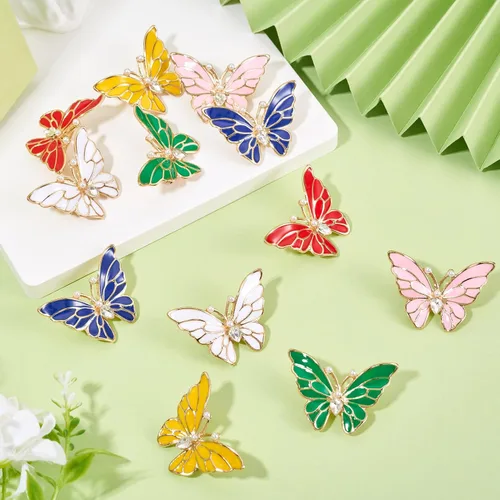 Miniatura 191 de Pandahall - Broches esmaltados de aleación con varios temas, broche de solapa, juego de pines esmaltados