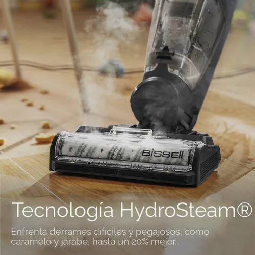 Miniatura 3 de BISSELL CrossWave HydroSteam - Aspiradora en seco y húmedo, aspiradora multiusos, lavado y vapor, fórmula desinfectante incluida, 35151