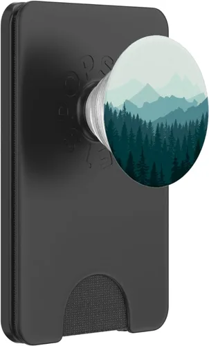 Miniatura 6 de Mountains Pine Trees PopSockets Swappable PopGrip