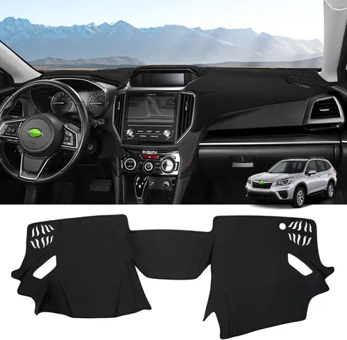 Miniatura 18 de Autorder - Tapete para salpicadero para 2007-2013 Chevy Chevrolet Silverado/GMC Sierra con dos guanteras, accesorios, cubierta de salpicadero