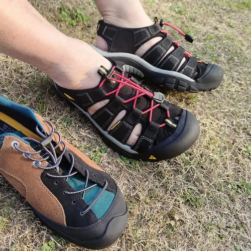 Miniatura 7 de NDTEZUGT 2 pares de cordones elásticos de repuesto para sandalias Keen, sin atar, redondos, sin atar, para adultos y niños