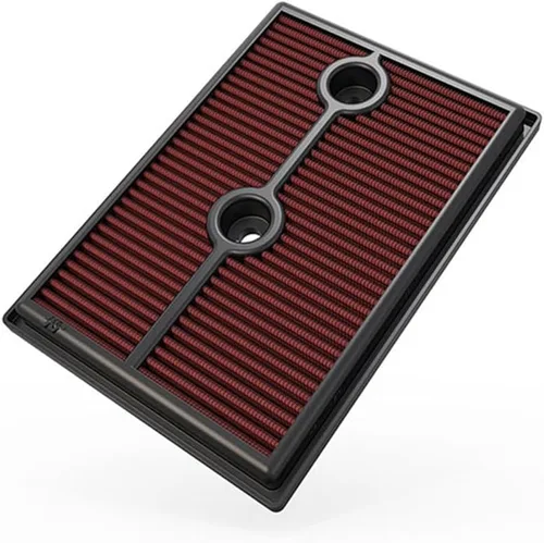K&N Filtro de aire de motor de por vida original de alto flujo: Aumento de potencia: Premium, Lavable: Compatible con AUDI/Volkswwagen 2012-2023: