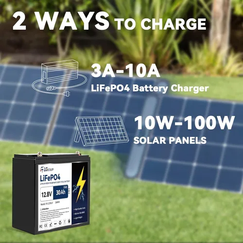 Miniatura 7 de Batería de litio Lifepo4 de 12 V 23.4 Ah (30 AH) Plus con BMS de 30 A, batería Lifepo4 de 4000 ciclos profundos, perfecta para motor de arrastre