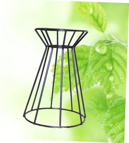 Miniatura 4 de Soporte de metal para flores de piña, soporte alto para plantas, decoración de maceta con niveles boho
