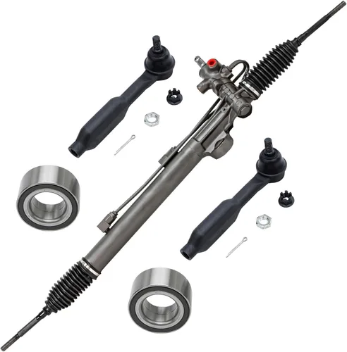 Miniatura 236 de Detroit Axle - Kit de nudillos de dirección delantera izquierda para Ford Edge Lincoln MKX 07-10, cojinete de rueda del lado del conductor, nudillo