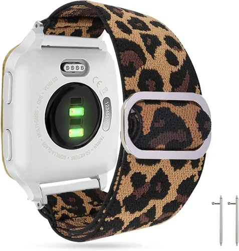 Miniatura 6 de YOUkei Compatible con Amazfit GTS 3, correa elástica de repuesto ajustable, accesorios compatibles con Amazfit GTS 2 Mini/GTS 2 / Bip U/GTS 3