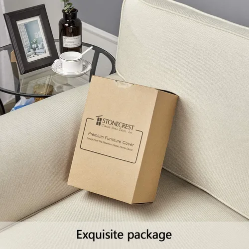 Miniatura 7 de STONECREST - Funda Refrescante para Silla Reclinable, Funda de Satén Sedosa para Sillón Reclinable, Funda Deslizable para Sillón Reclinable que se