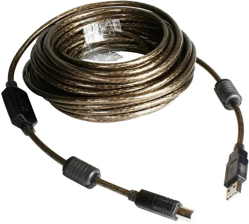 Miniatura 8 de Cable de impresora USB de 15 pies de alta velocidad USB 2.0 A macho a B macho cable para HP, Canon, Epson, Dell, Samsung, etc