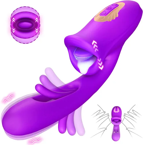 Miniatura 9 de Vibrador para adultos, juguetes sexuales para mujeres, aplicación de control remoto, lengua, rosa, juguete sexual, consolador, vibrador de punto G
