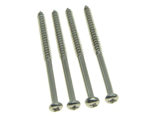 Miniatura 2 de KAISH Paquete de 20 tornillos y resortes de montaje de guitarra bajo para pastillas de barra de jabón Precision P o J Bass y P90 - Negro