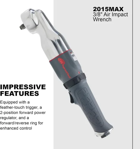 Miniatura 4 de Llave de trinquete de impacto de bajo perfil, cabeza de martillo de 3/8" (2015MAX) de Ingersoll Rand