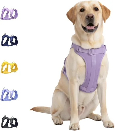 Miniatura 22 de Dog Harness - No Pull Adjustable Front Clip Vest with Soft Padding, 3Leash Clips, and No-Choke Oxford Design Comfort for Small, Medium, and Large
