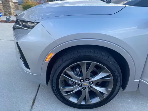 Miniatura 3 de iJDMTOY Kit de Luces Marcadoras Laterales LED Ámbar de Lente Transparente para Parachoques Compatible con Cadillac ATS 2013-2014, Cadillac XT5 2017