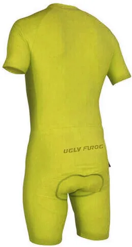 Miniatura 88 de UGLY FROG Traje de triatlón para hombre de manga corta Jersey de piernas cortas Skinsuit Tri Kit Ciclismo Skinsuit Team Bike Ropa